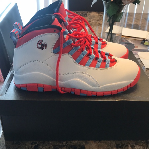 Air Jordan retro 10 Chicago flag men’s sz 10 - Picture 2 of 5